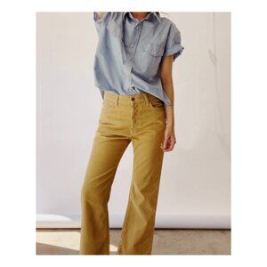 NWT - HEY GANG The Corduroy Flare Tan - Size 29